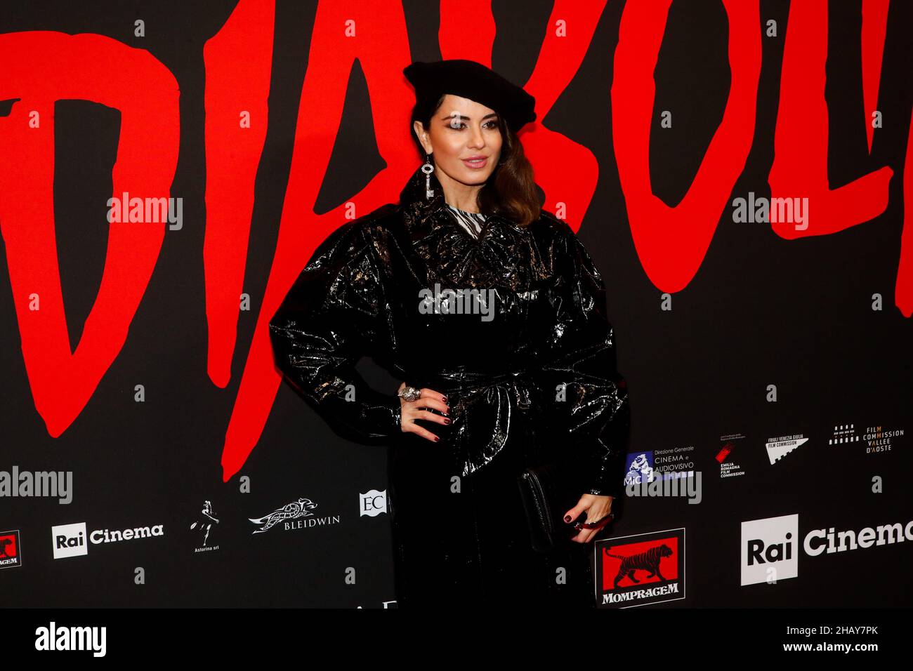 Mailand, Italien. 15th Dez 2021. Paola Iezzi durante Premiere del Film Diabolik, Nachrichten in Milano, Italia, 15 dicembre 2021 Quelle: Independent Photo Agency/Alamy Live News Stockfoto