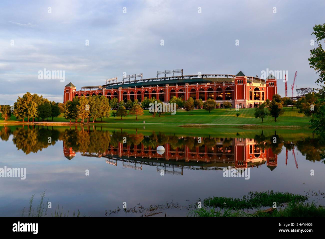 Foto des Old Rangers Stadium Stockfoto