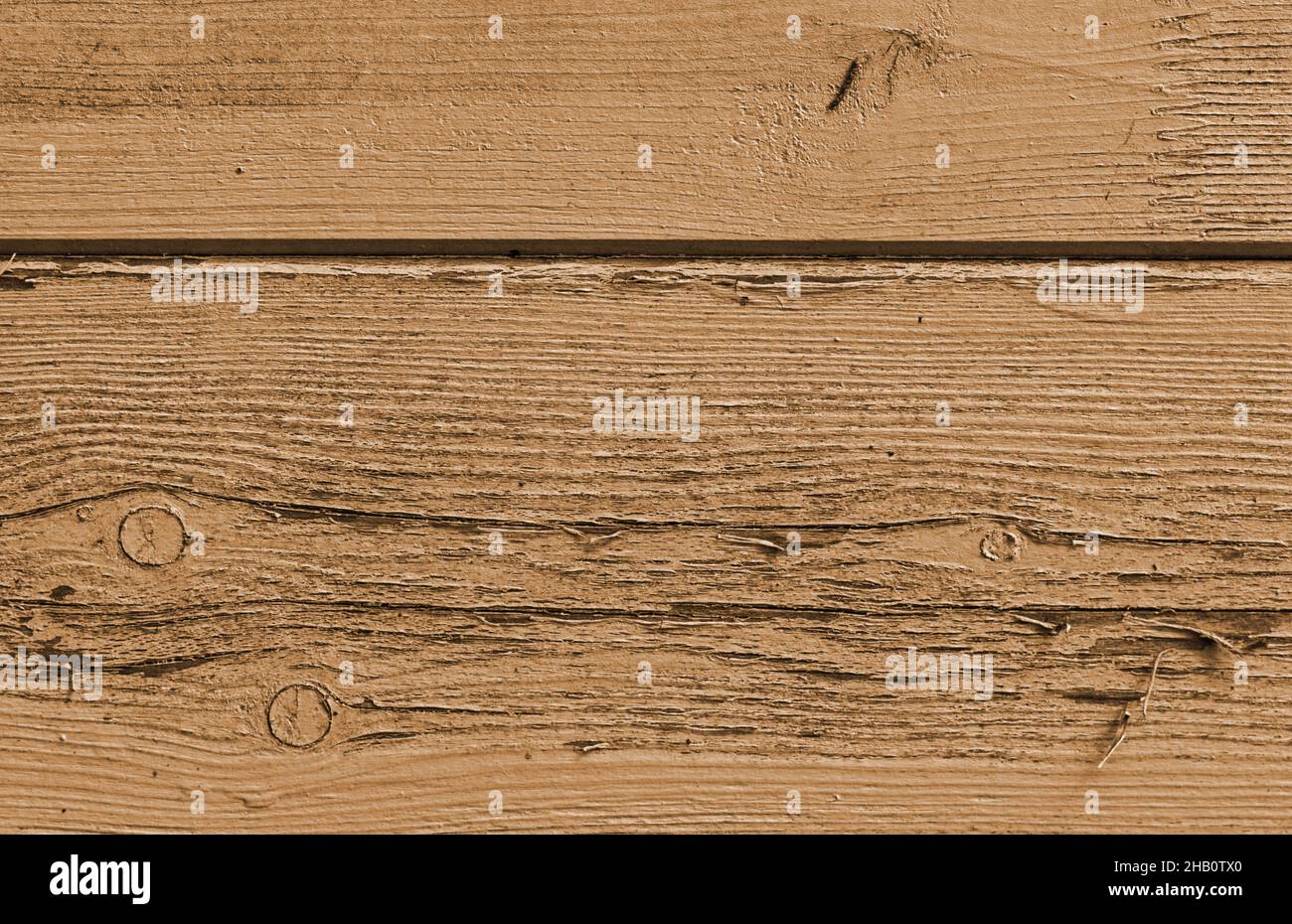 Sepia Holzhintergrund Panel braun Stockfoto