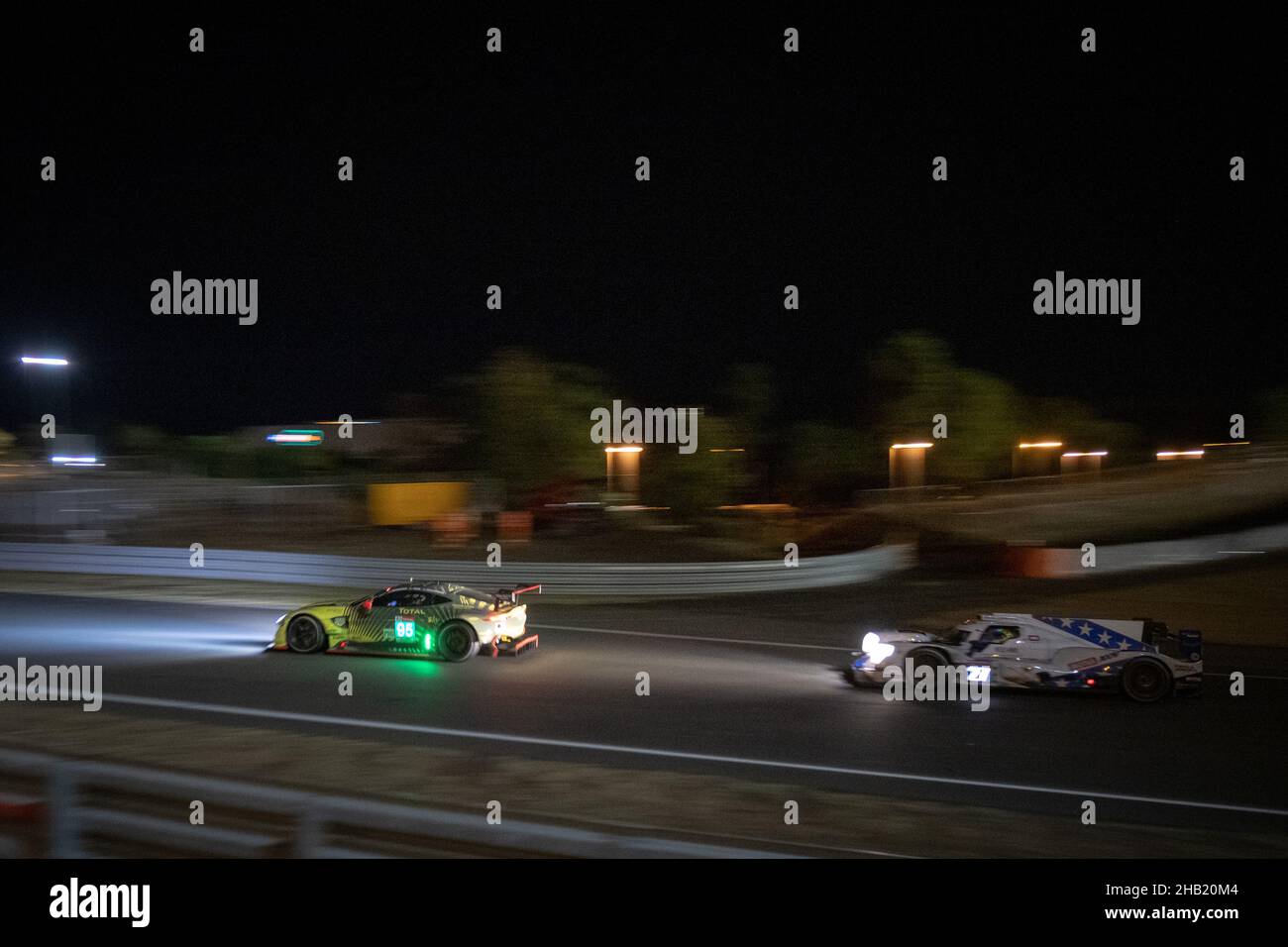 2020 FIA-Langstrecken-Weltmeisterschaft Saison 8 Runde 7 24h Le Mans, Le Mans, Frankreich. Foto © John D Stevens.. Stockfoto