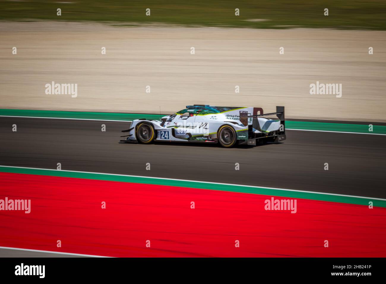 #24, ALGARVE pro RACING, PRT, Orica 07 - Gibson, Diego Menchaca (MEX), Ferdinand Habsburg (AUT), Richard Bradley (GBR) 2021 European Le Mans Series, Stockfoto