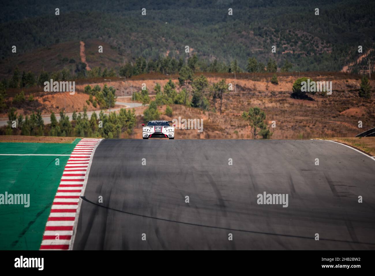 #95, TF SPORT, GBR, Aston Martin Vantage AMR, John Hartshorne (GBR), Ross Gunn (GBR), Oliver Hancock (GBR) 2021 European Le Mans Series, Portimao, Por Stockfoto