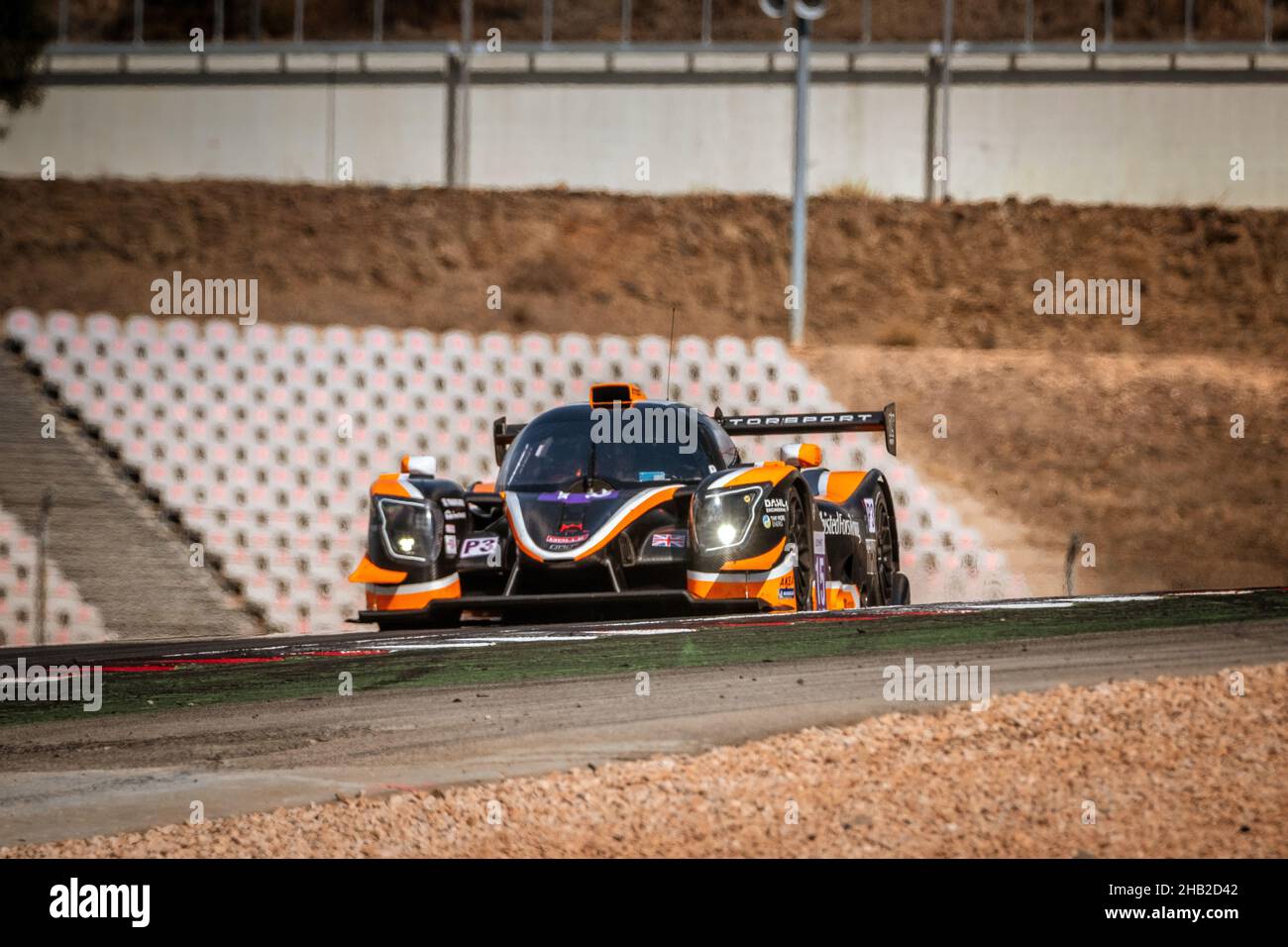 #15, RLR MSPORT, GBR, Ligier JS P320 - Nissan, Michael Benham (GBR), Alex Kapadia (GBR), Malthe Jakobsen (DEN) 2021 European Le Mans Series, Portimao, Stockfoto