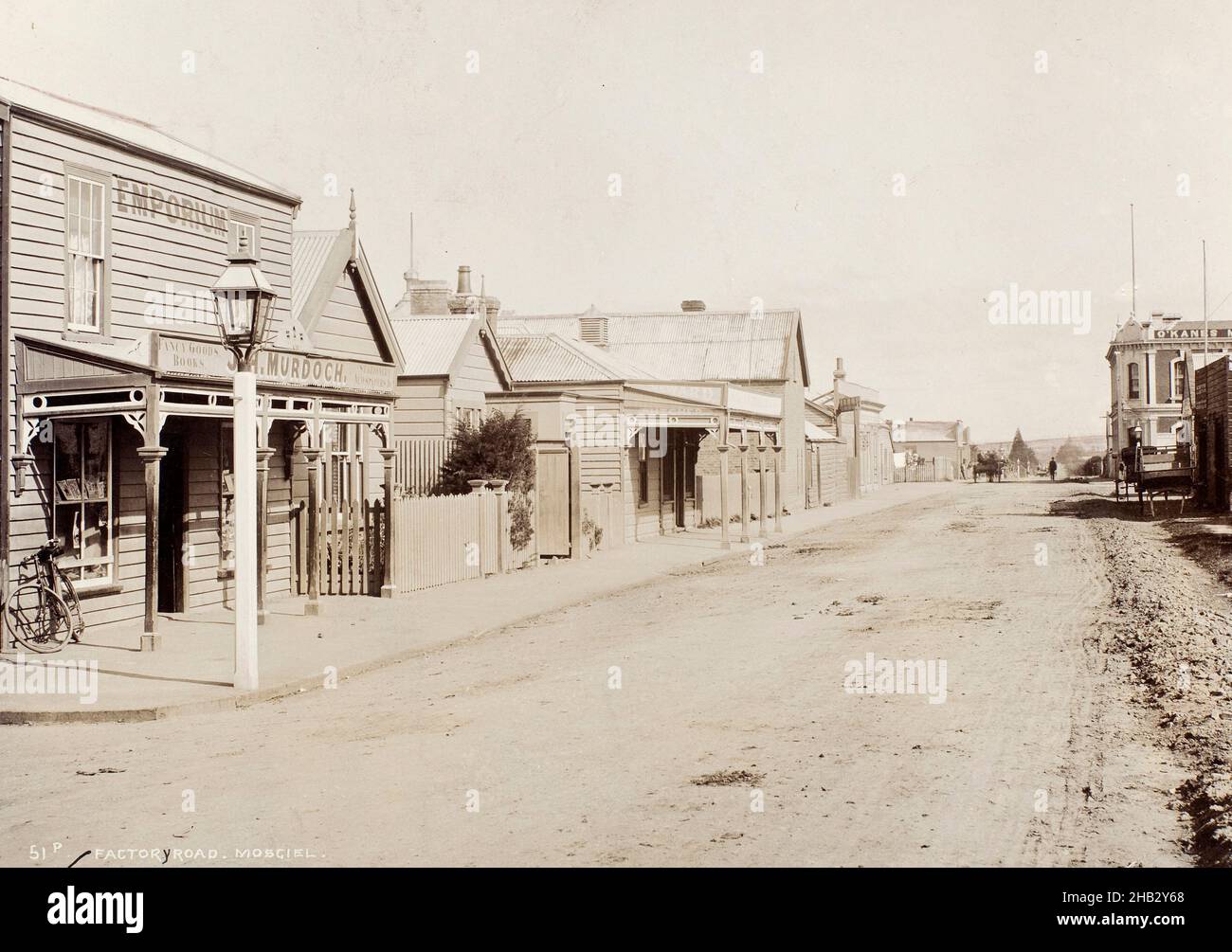 Factory Road - Mosgiel, Burton Brothers Studio, Fotostudio, 1905, Dunedin, Fotografie Stockfoto