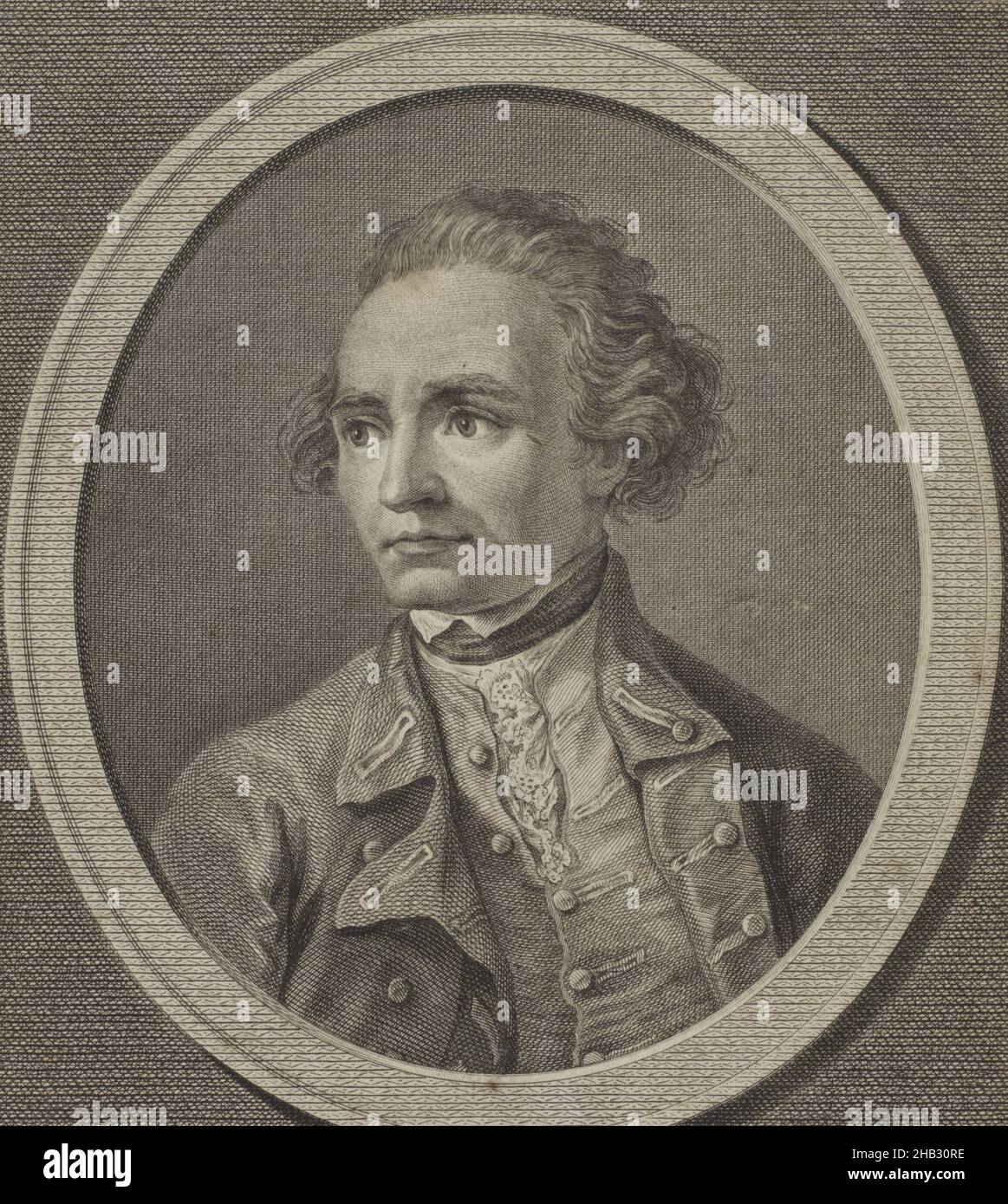 Le Capitaine Jacques Cook, Robert Benard, Kupferstecher (Grafiker), um 1778, Gravur Stockfoto