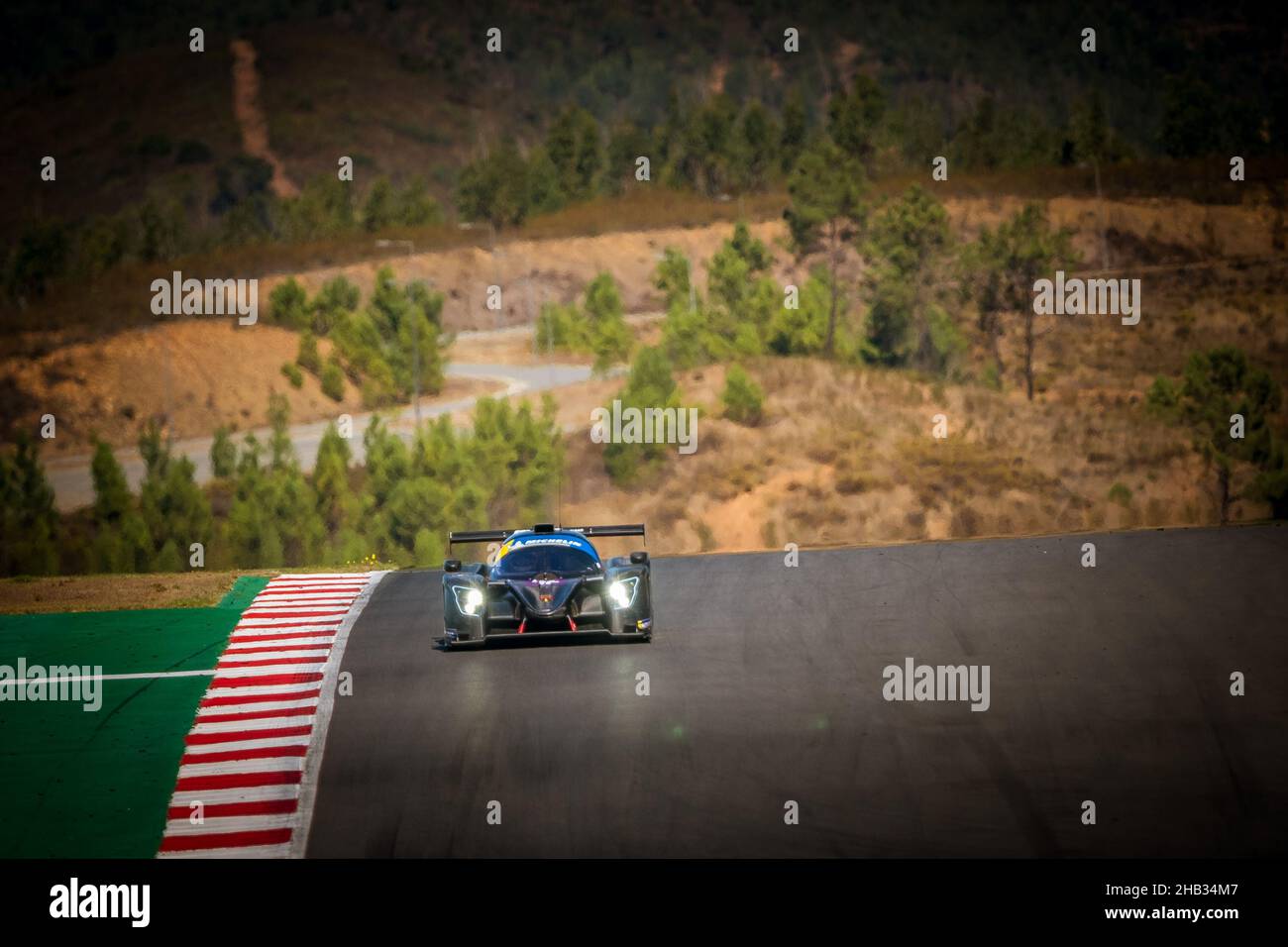 #42, SAINTELOC JUNIOR TEAM, FRA, Ligier JS P320 - Nissan, Fabien Michal (FRA), Lucas Legeret (CHE) 2021 European Le Mans Series, Portimao, Portugal. P Stockfoto