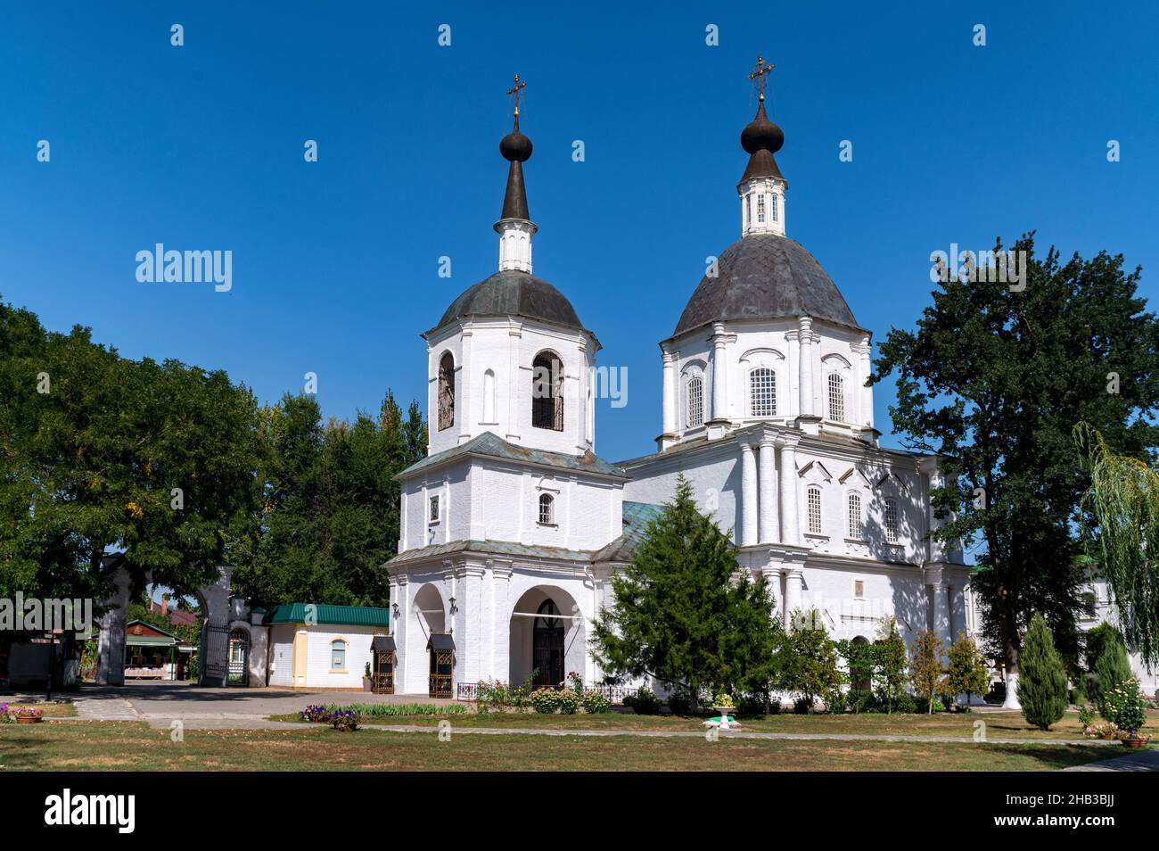 Starochrekassk Kloster zu Ehren der Donskoi Ikone der Mutter Gottes als Starotschrekassk Efremovsky Kloster bekannt Stockfoto
