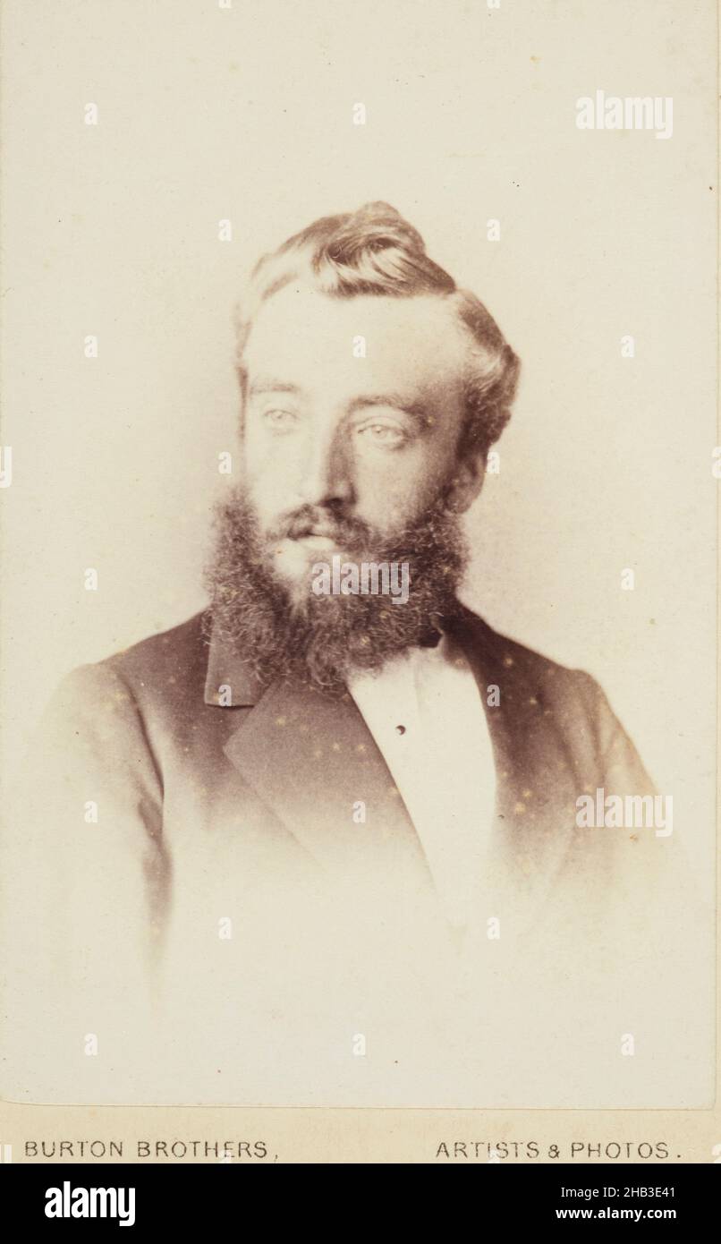 Bacon (MR), Burton Brothers Studio, 1860s, Dunedin Stockfoto
