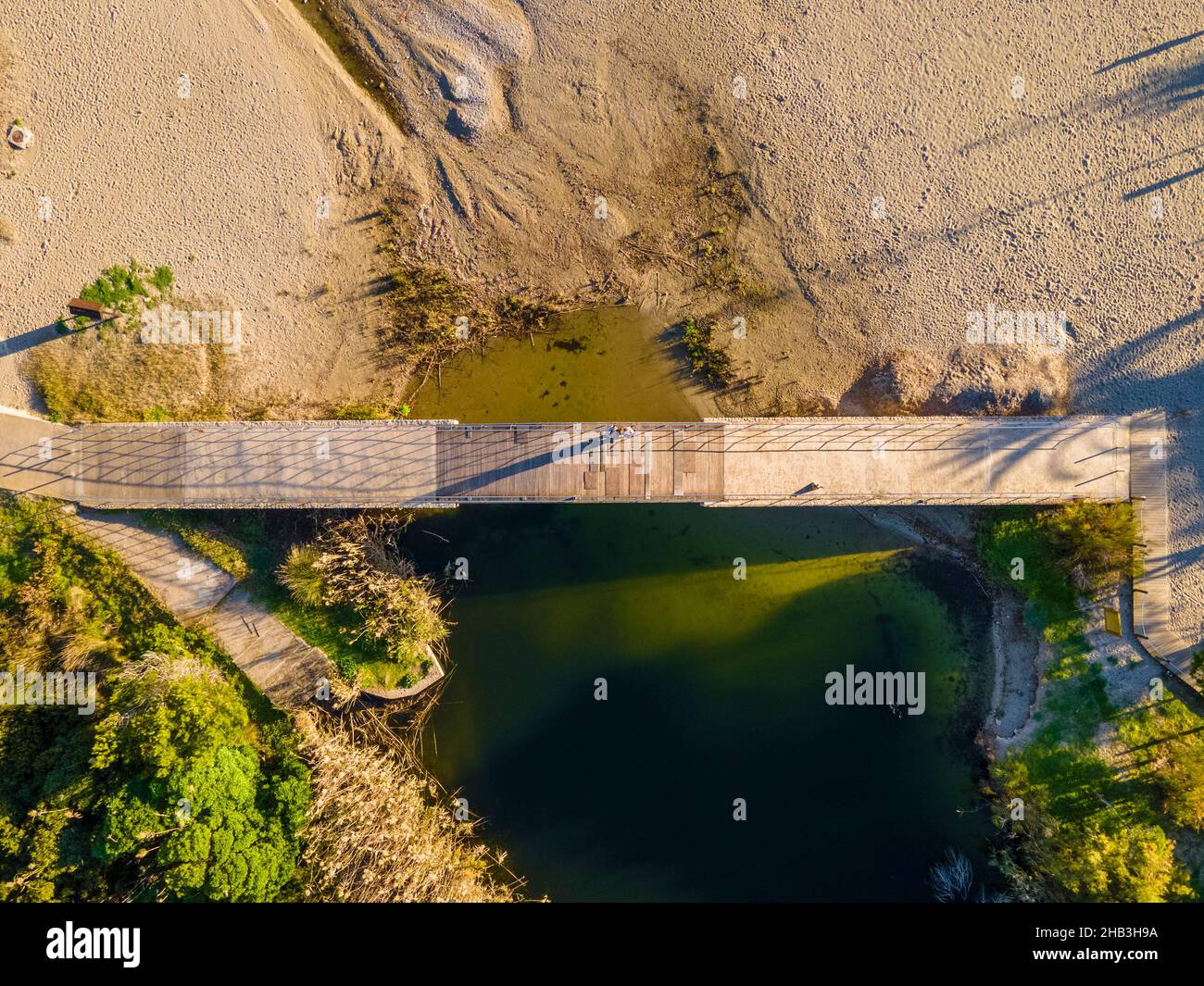 Canyamel, Mallorca von Drone. Luftaufnahmen von der Insel Mallroca in Spanien! Stockfoto