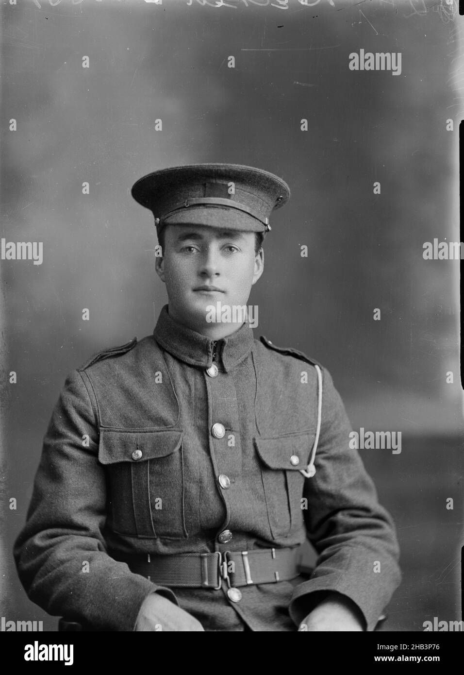 Middleton Beckett, Berry & Co, Fotostudio, 1915, Wellington, Middleton Beckett, Servicenummer 24/971 Stockfoto