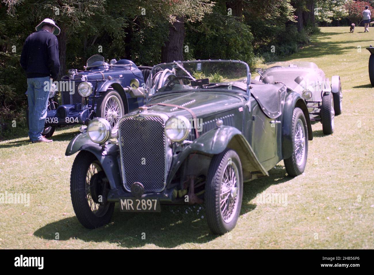 1933 Singer Le Mans 972cc beim Waitemata Vintage Car Club Bergsteigen beim Chelsea Sugar Works an der Nordküste von Auckland 12th Nov 1995. Stockfoto