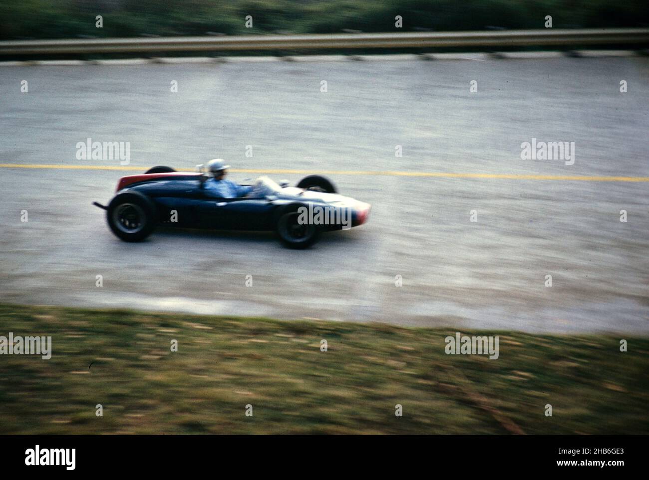 Formel-1-Motorsport Italienischer Grand prix Monza, September 1961 vermutlich Roy Salvadori, Cooper-Climax Stockfoto