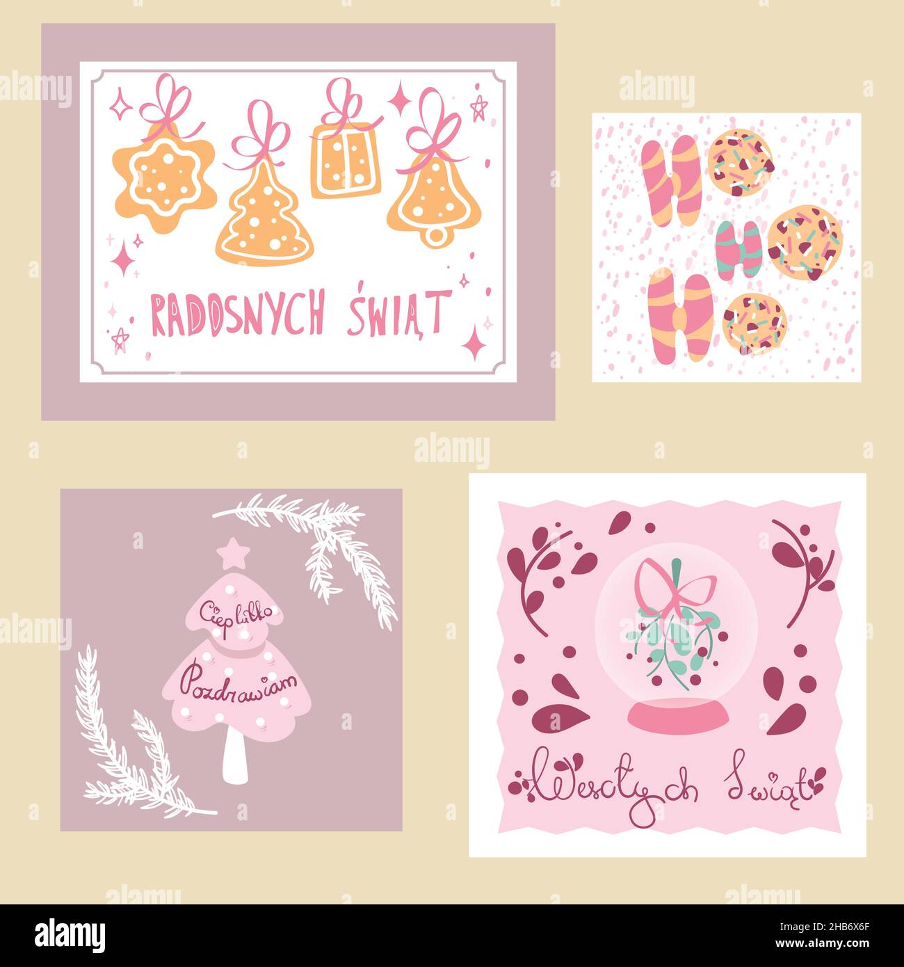 Kartka swiateczna kaufen Alamy