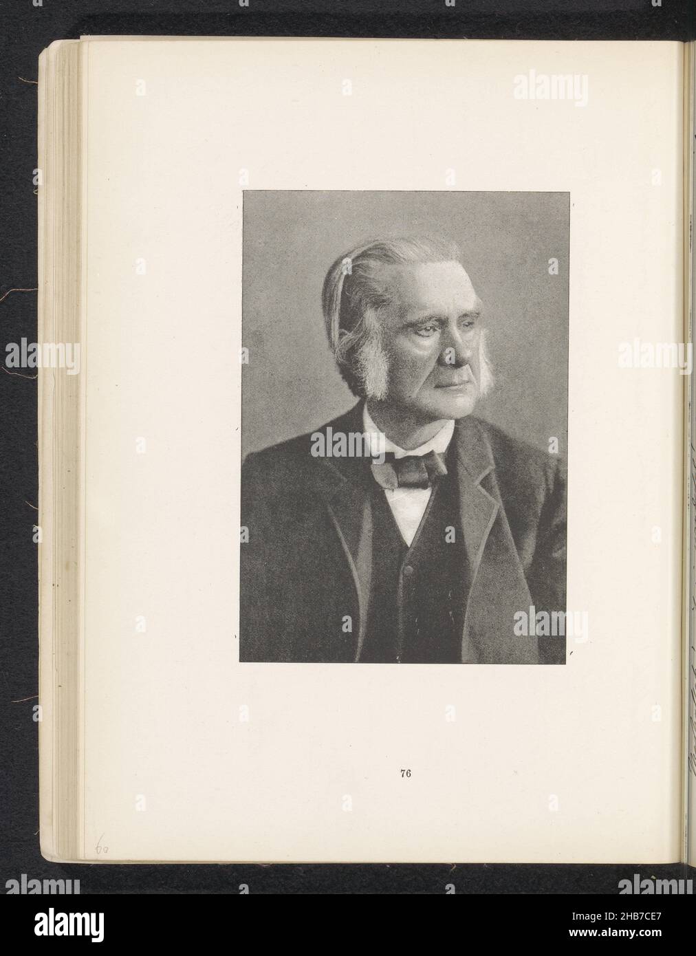 Porträt von Thomas Henry Huxley, The London Stereoscopic Company, anonymous, c. 1881 - in oder vor 1891, Papier, Höhe 144 mm × Breite 100 mm Stockfoto