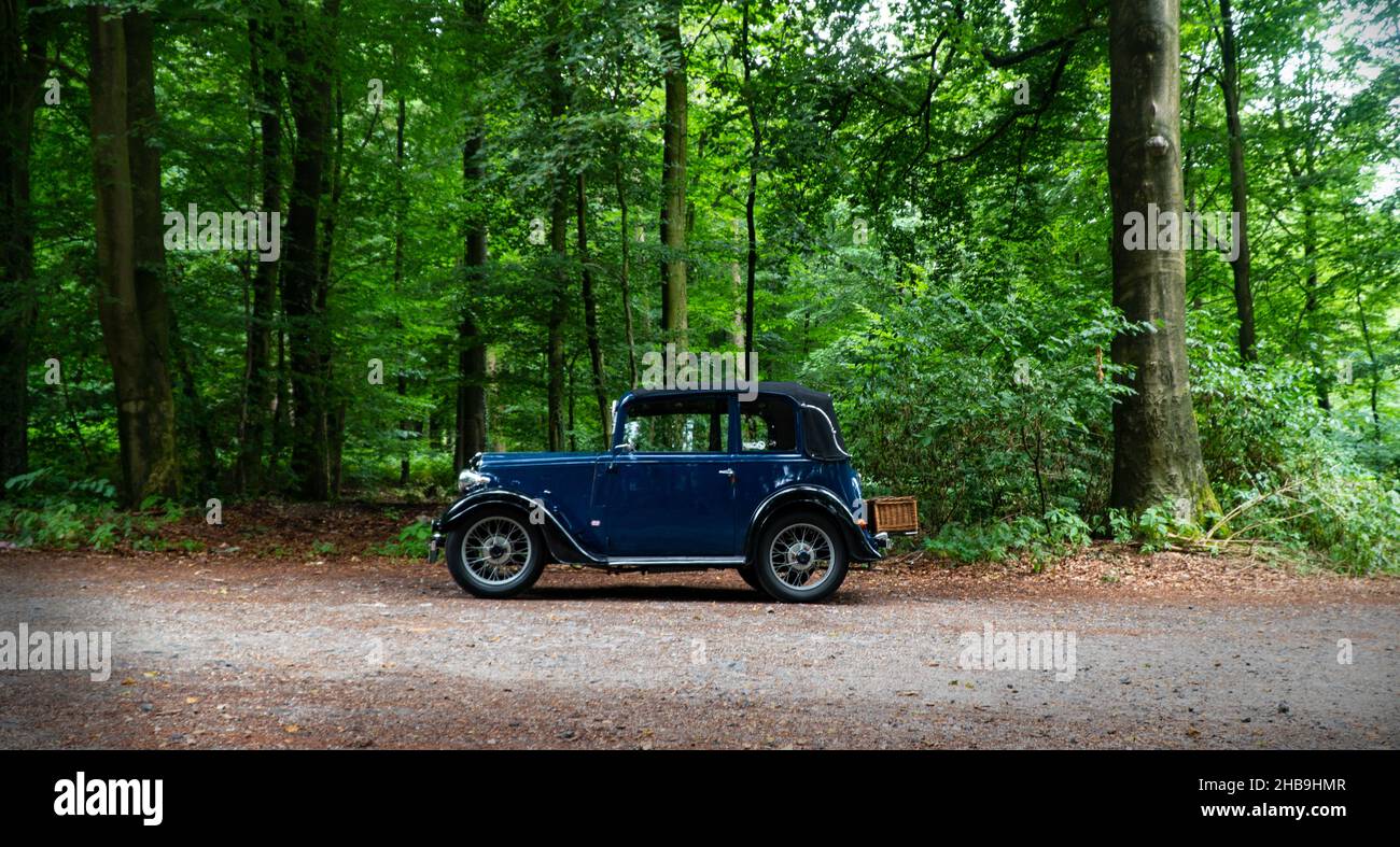 Austin 7 Modell Oldtimer von 1937 Stockfoto