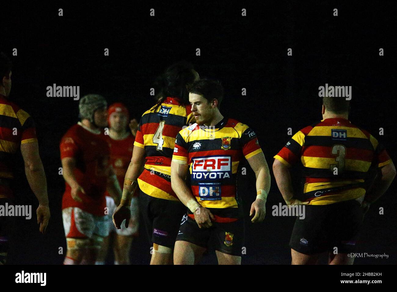 Carmarthen Quins RFC / Llanelli RFC 2021 Stockfoto