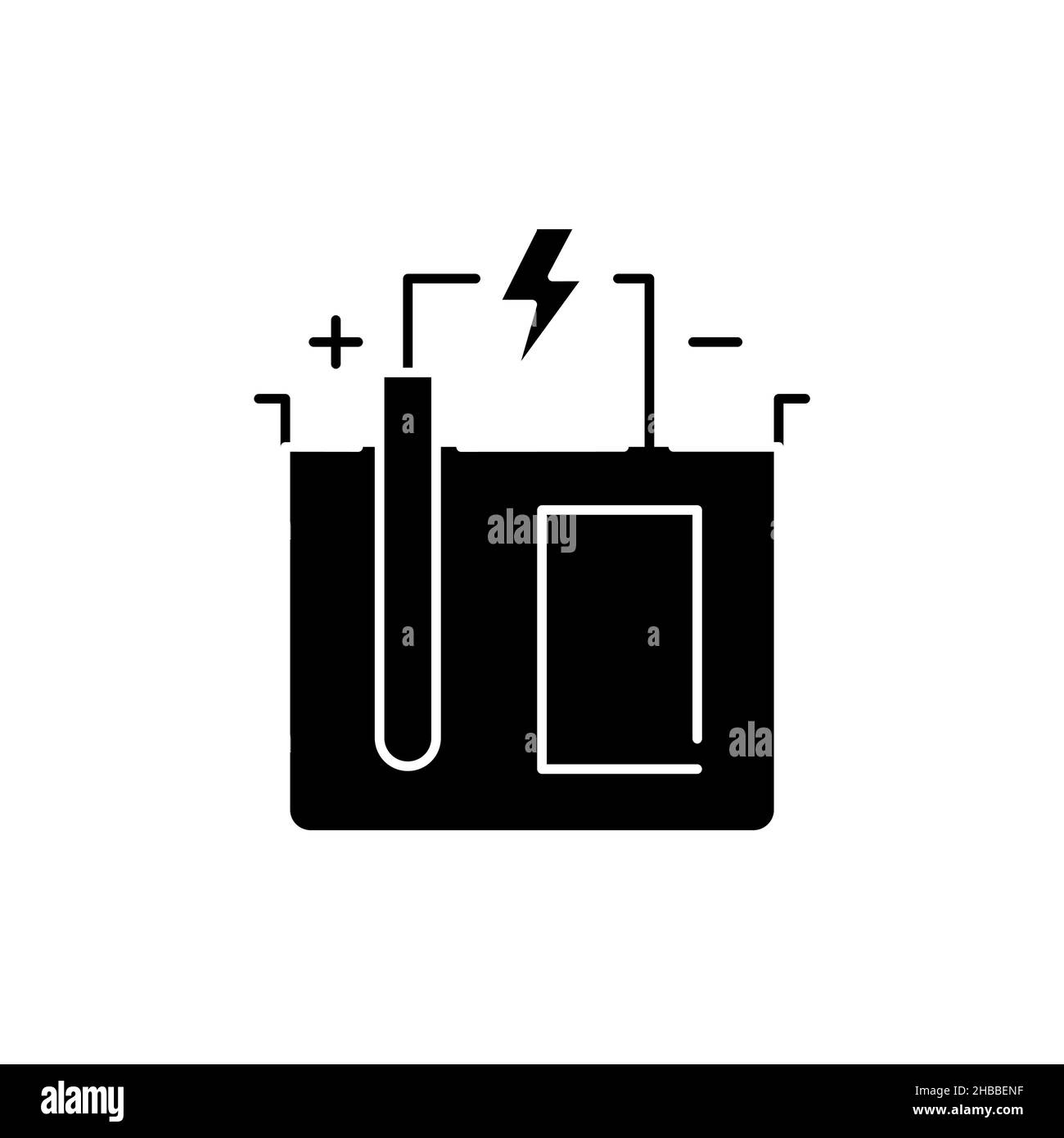 Symbol für die farbige Verzinkungslinie. Piktogramm für Webseite, mobile App, Promo. UI UX GUI Design-Element. Bearbeitbare Kontur. Stock Vektor