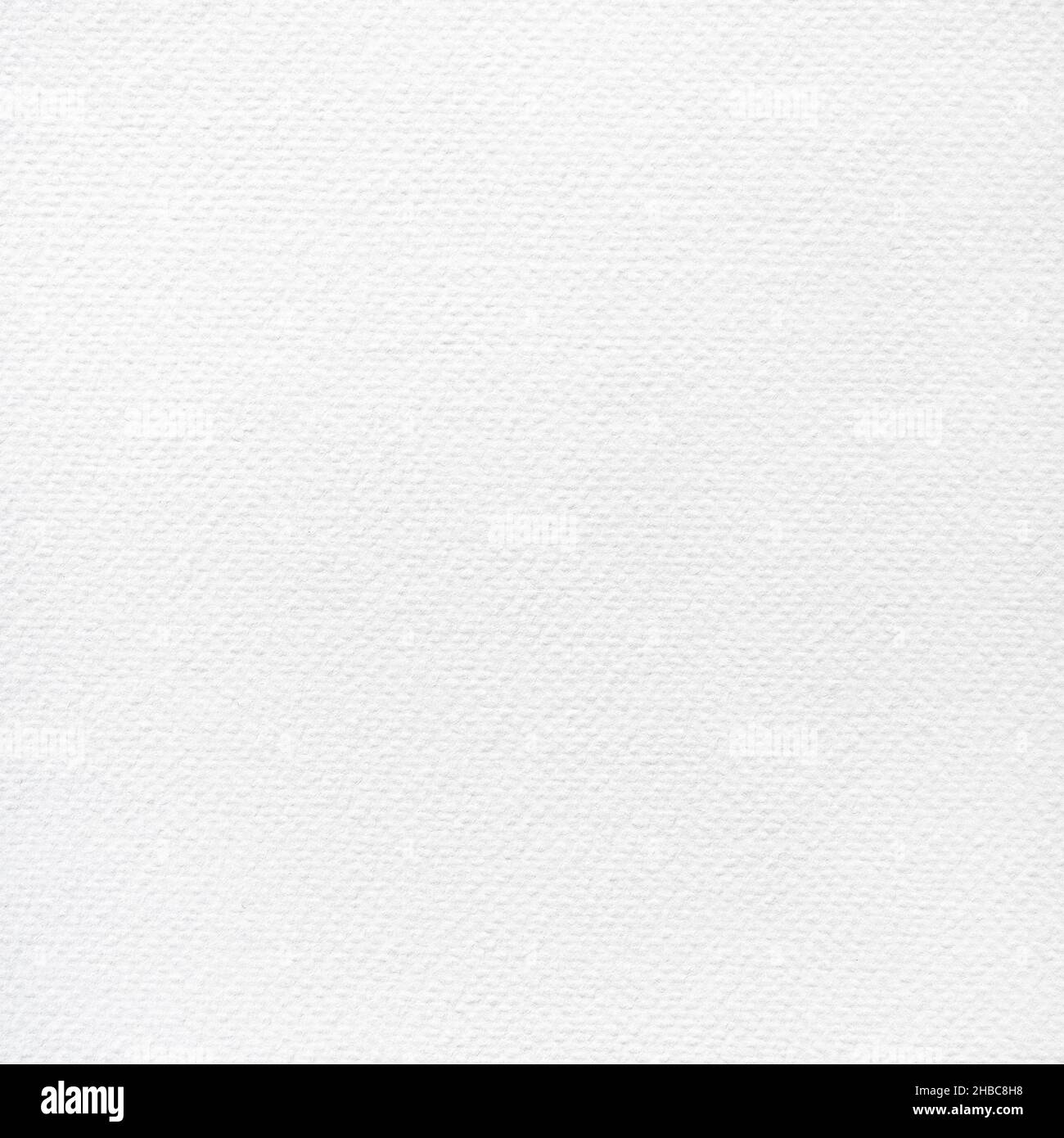 Quadratischer Hintergrund aus rohem, strukturiertem Papier für Aquarelle Stockfoto