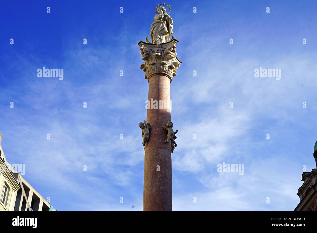 Kulturerbe in Innsbruck City, Österreich Stockfoto