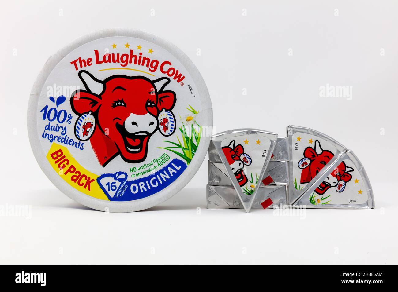 The laughing cow cheese spread Fotos und Bildmaterial in hoher Auflösung Alamy