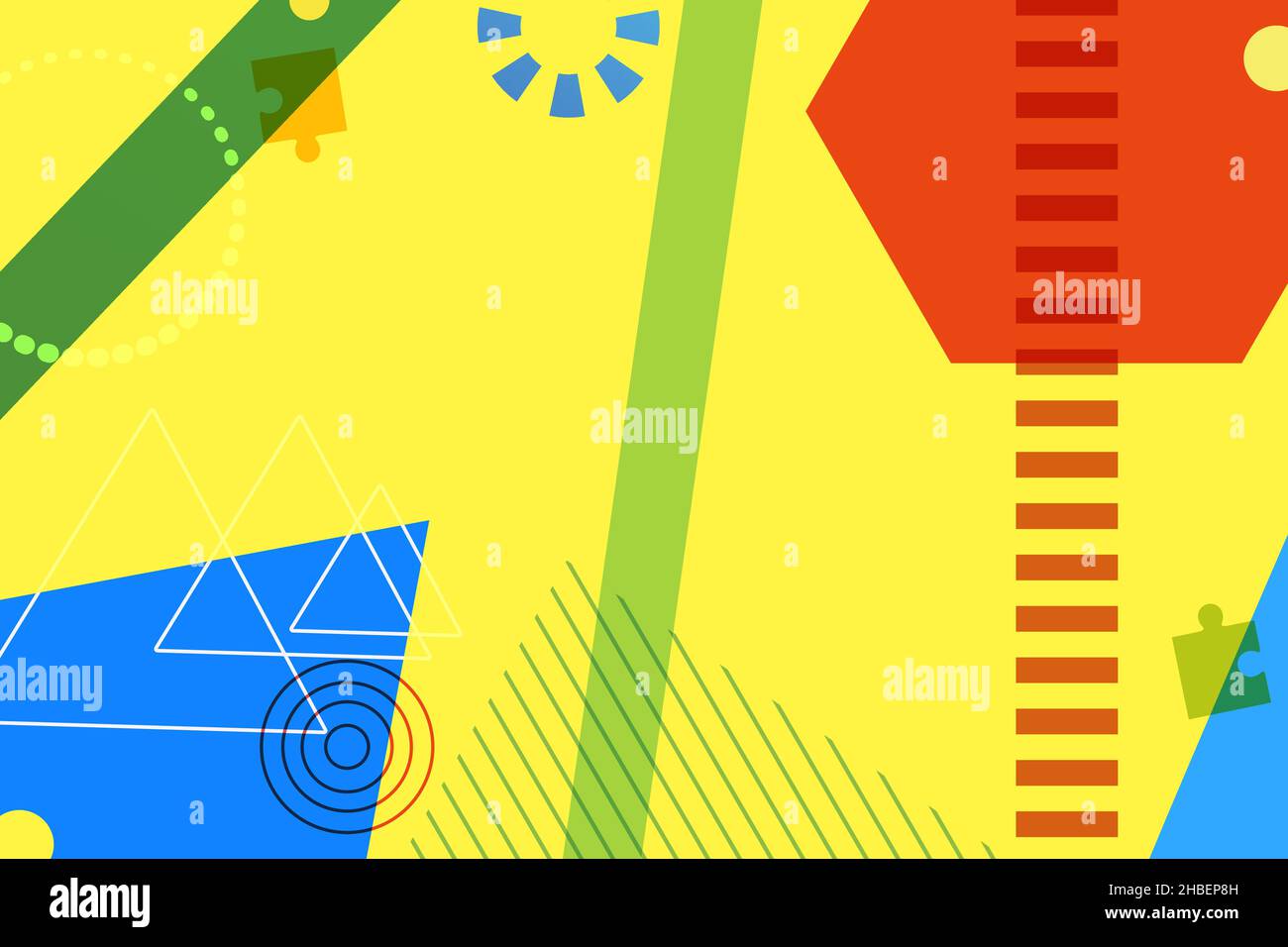Vektor abstraktes Design für Poster, Banner oder Hintergrund. Stock Vektor