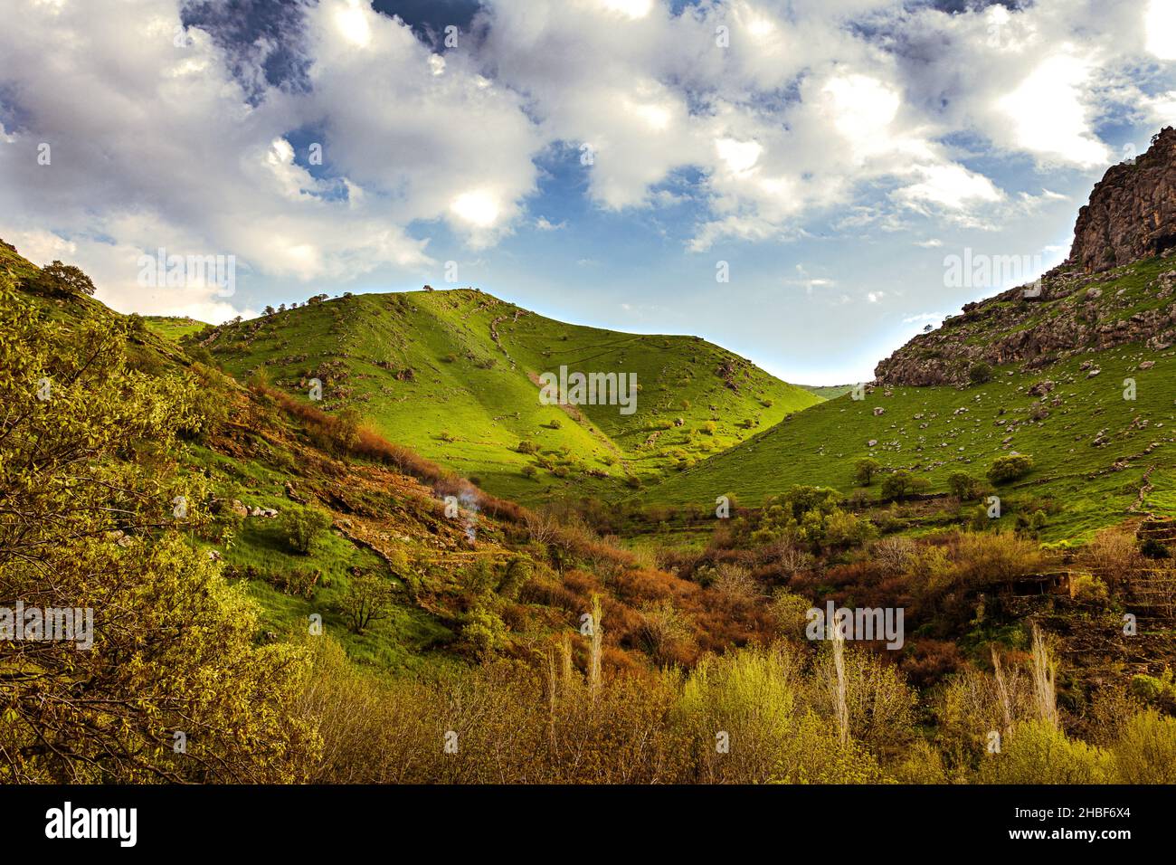 Kurdische Berge im Nordirak in der Nähe von Suleymania Stockfotografie -  Alamy