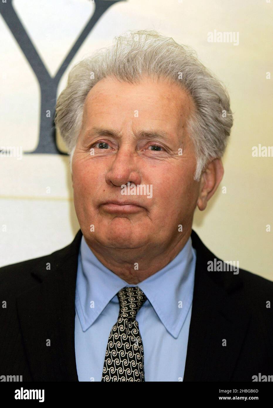 Martin Sheen bei der britischen Premiere von The Way im BFI, Southbank, London. Stockfoto