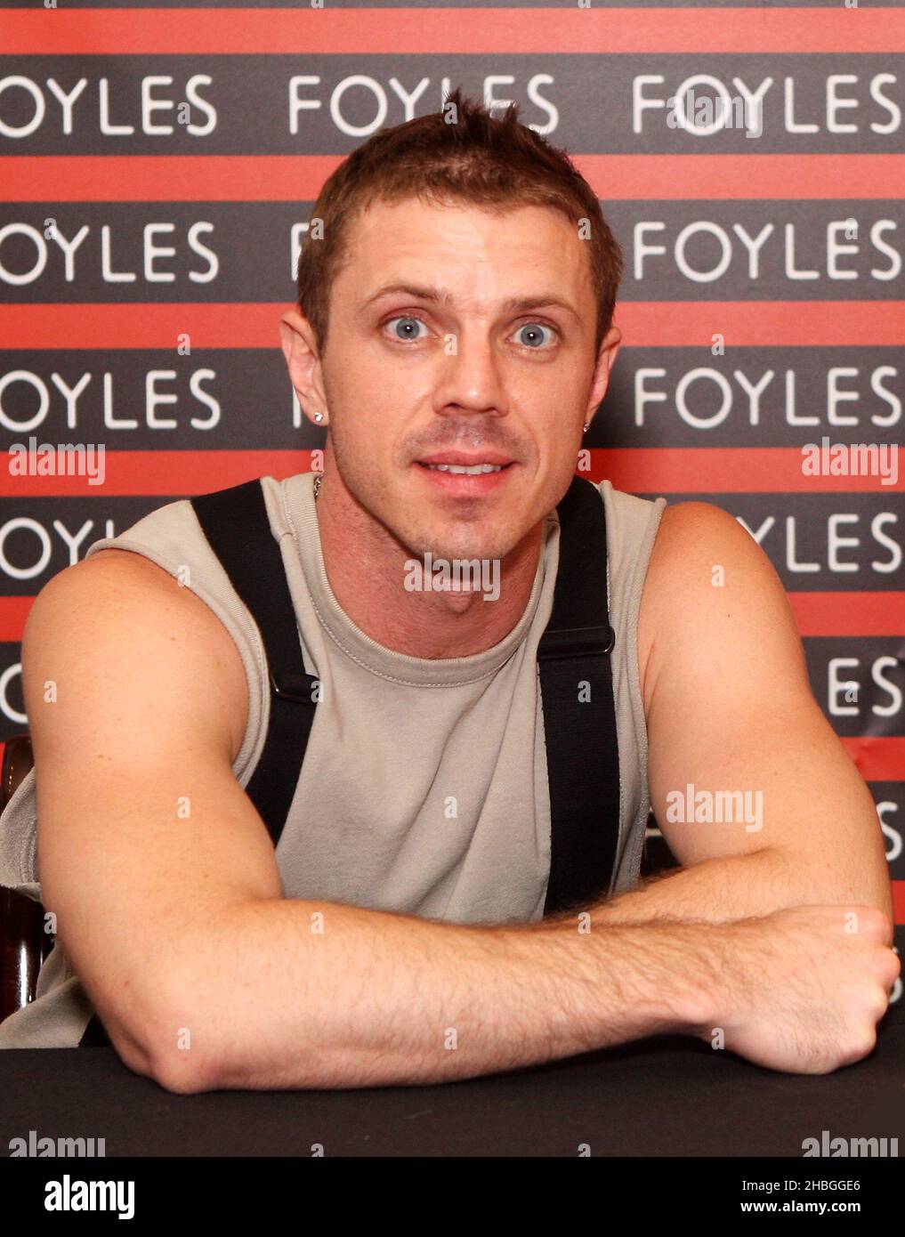 Jake Shears bei der Buchunterschrift „One Day in the Life of Jake