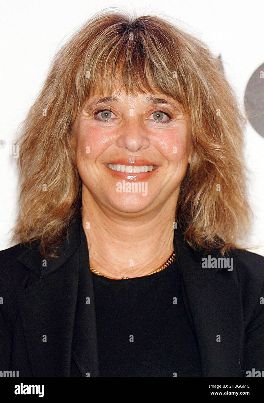 Suzi Quatro bei den Mojo Awards in der Brauerei in London. Stockfoto