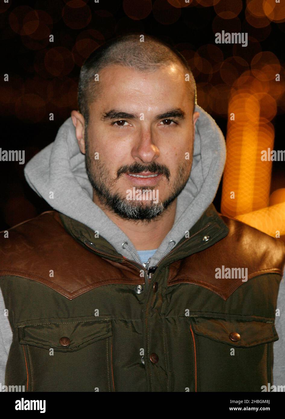 Zane lowe erreicht das winterwunderland im hyde park Fotos und