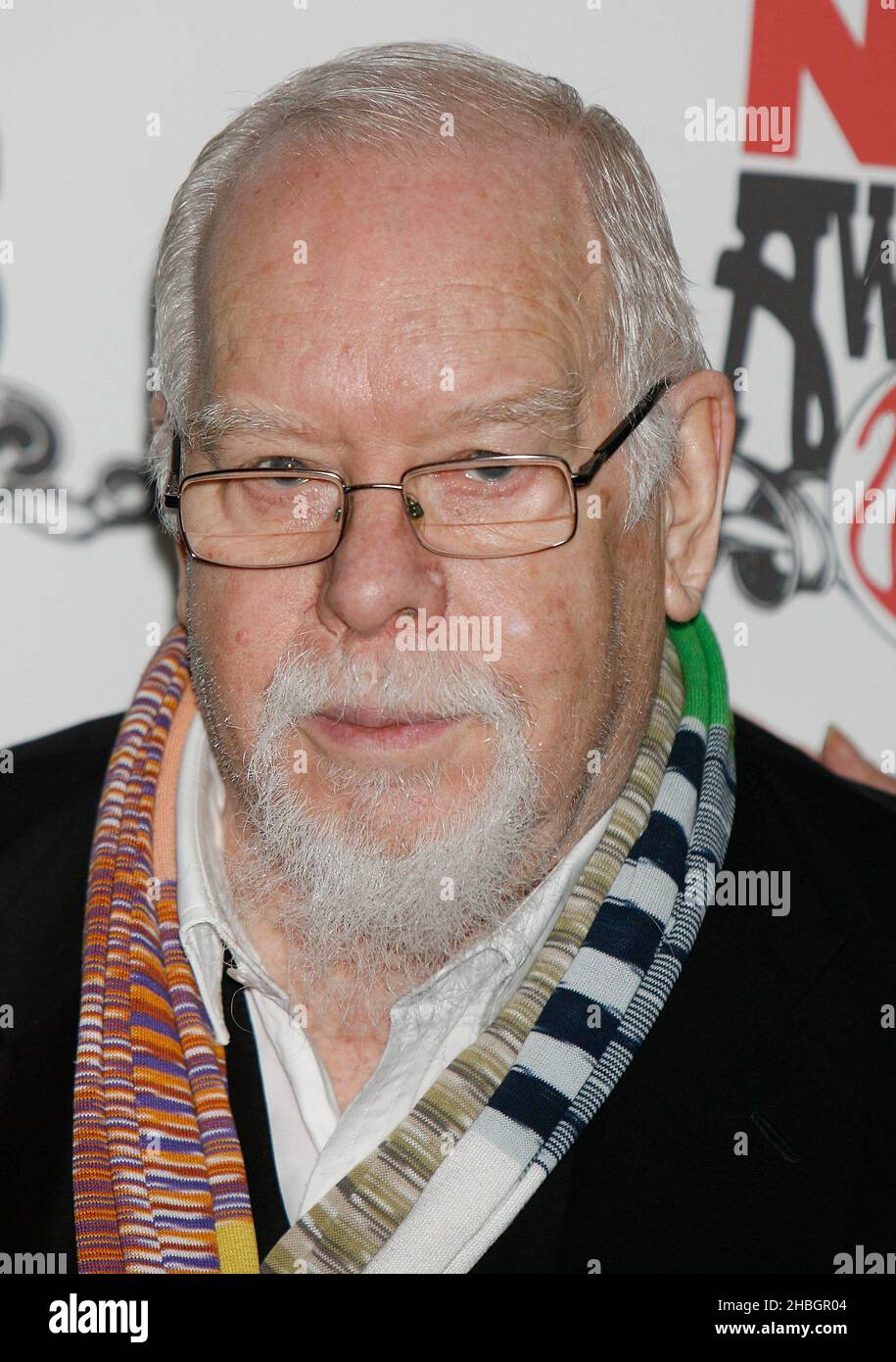 Sir Peter Blake bei den NME Awards auf der Brixton Academy 02 in London Stockfoto