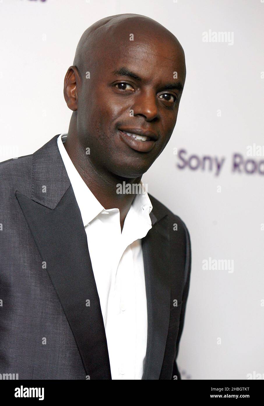 Trevor Nelson nimmt an den Sony Radio Academy Awards im Grosvenor House Hotel im Zentrum von London Teil. Stockfoto