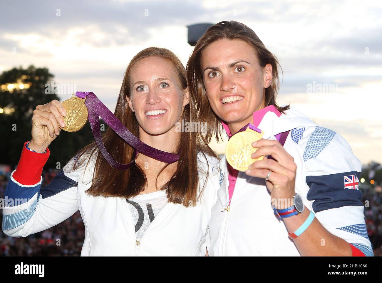 Helen Glover und Heather Stanning Team GB Olympiasiegerin für das