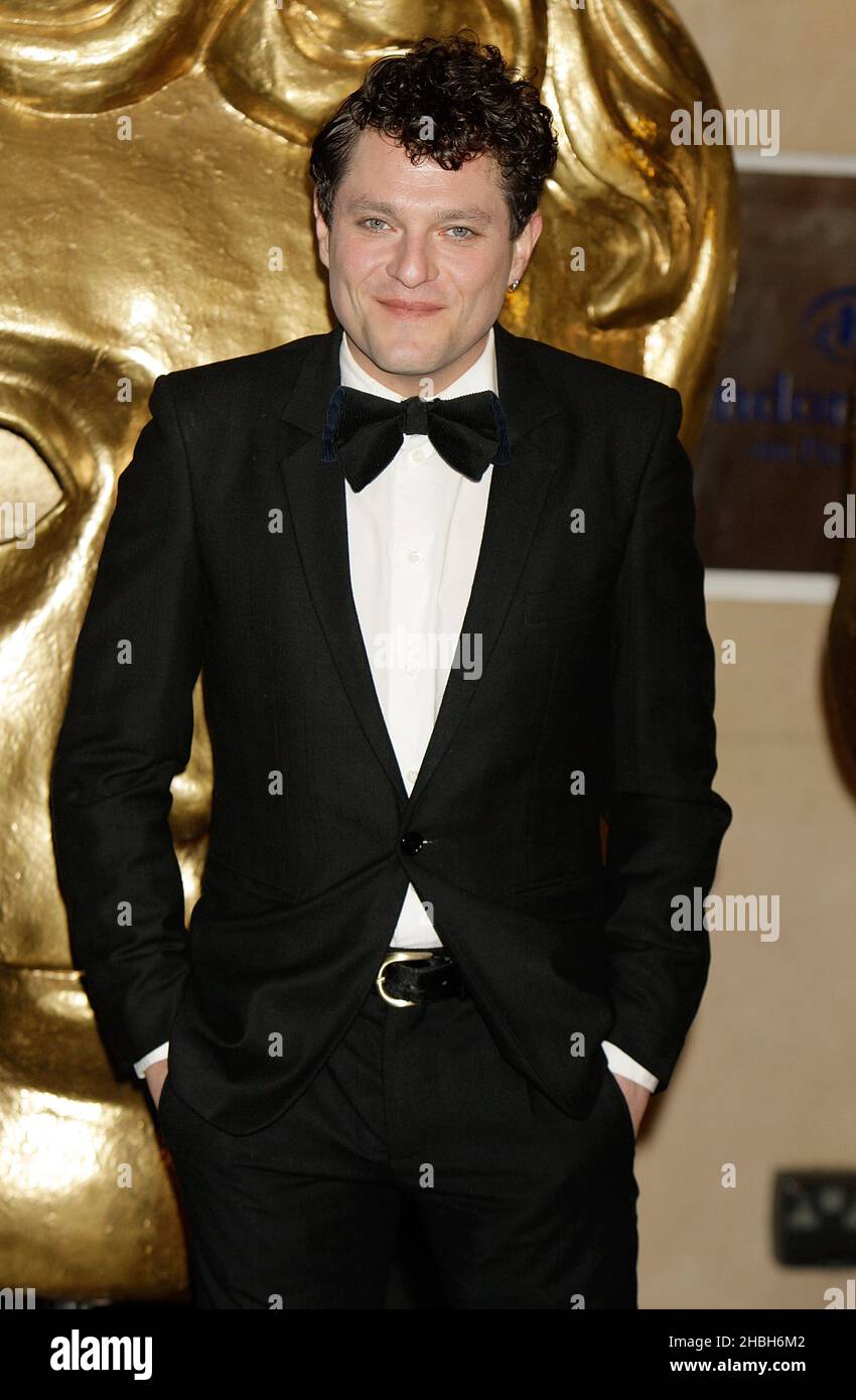 Matthew Horne nimmt an den British Academy Games Awards im Hilton Hotel, Park Lane in London Teil. Stockfoto