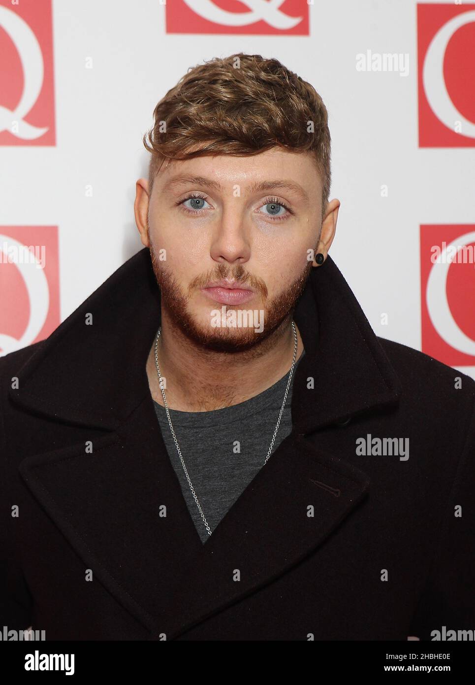 James Arthur nimmt an den Q Awards im Grosvenor House Hotel in London Teil. Stockfoto