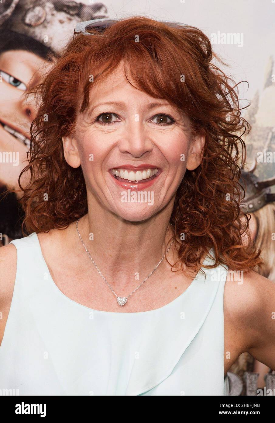 Bonnie Langford nimmt an der Gala-Vorführung „How to Train Your Dragon 2“ im Vue West End im Leicester Square London Teil. Stockfoto