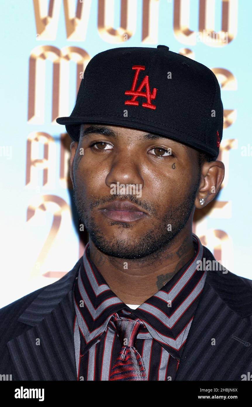 The Game bei den World Music Awards 2005 im Kodak Theater, Los Angeles am 31/08/05. Stockfoto