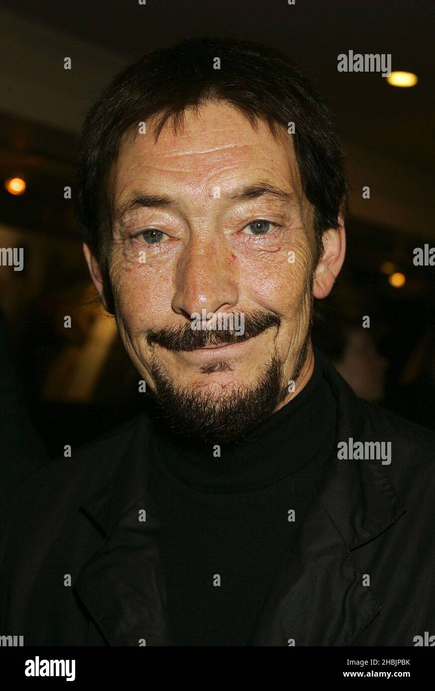 Chris Rea nimmt an den Music Industry Awards im Grosvenor House Hotel in London Teil. Stockfoto