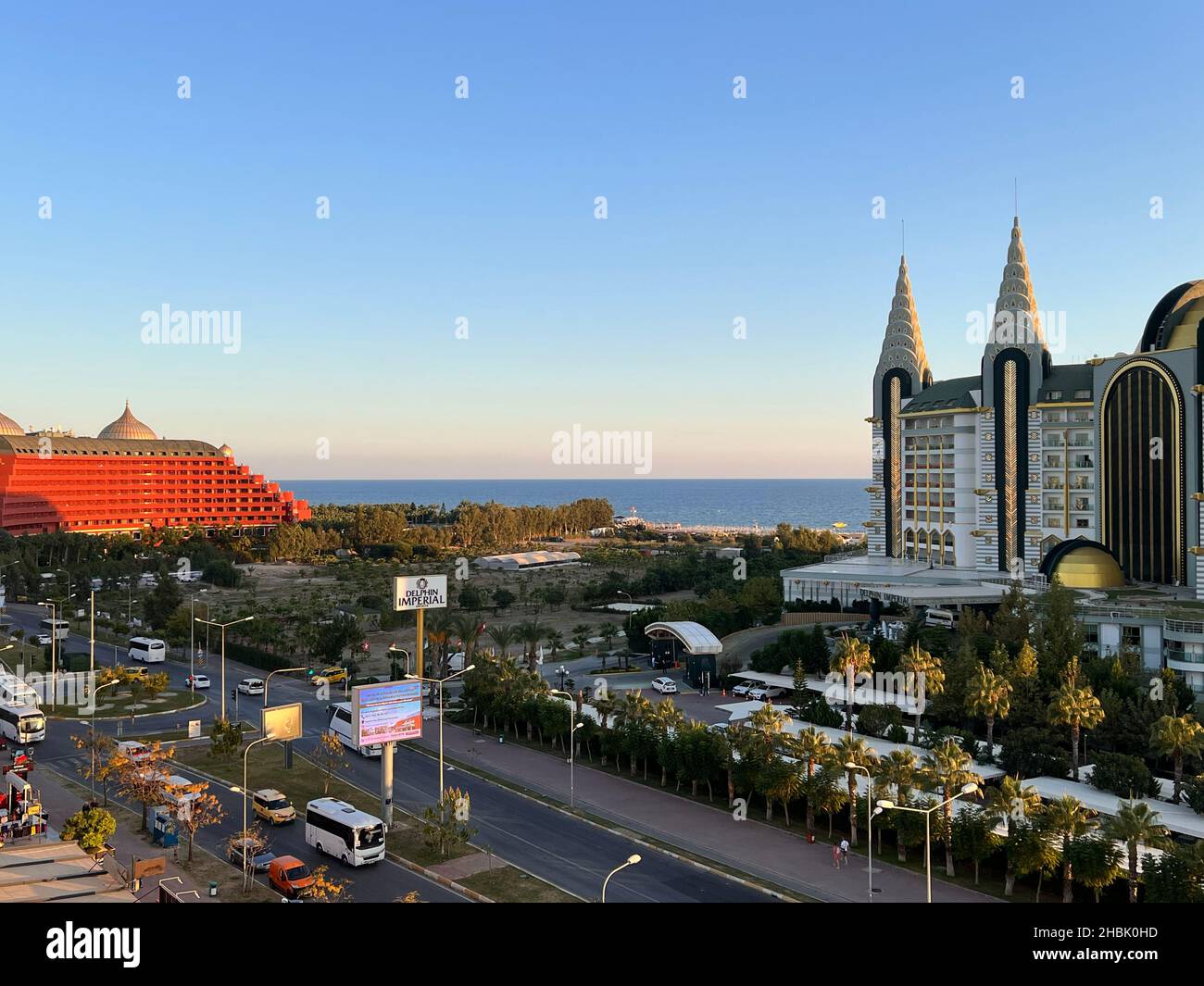 Delphin Imperial Hotel, Kundu, Aksu, türkische Riviera, Provinz Antalya, Mittelmeer Region, Türkei Stockfoto