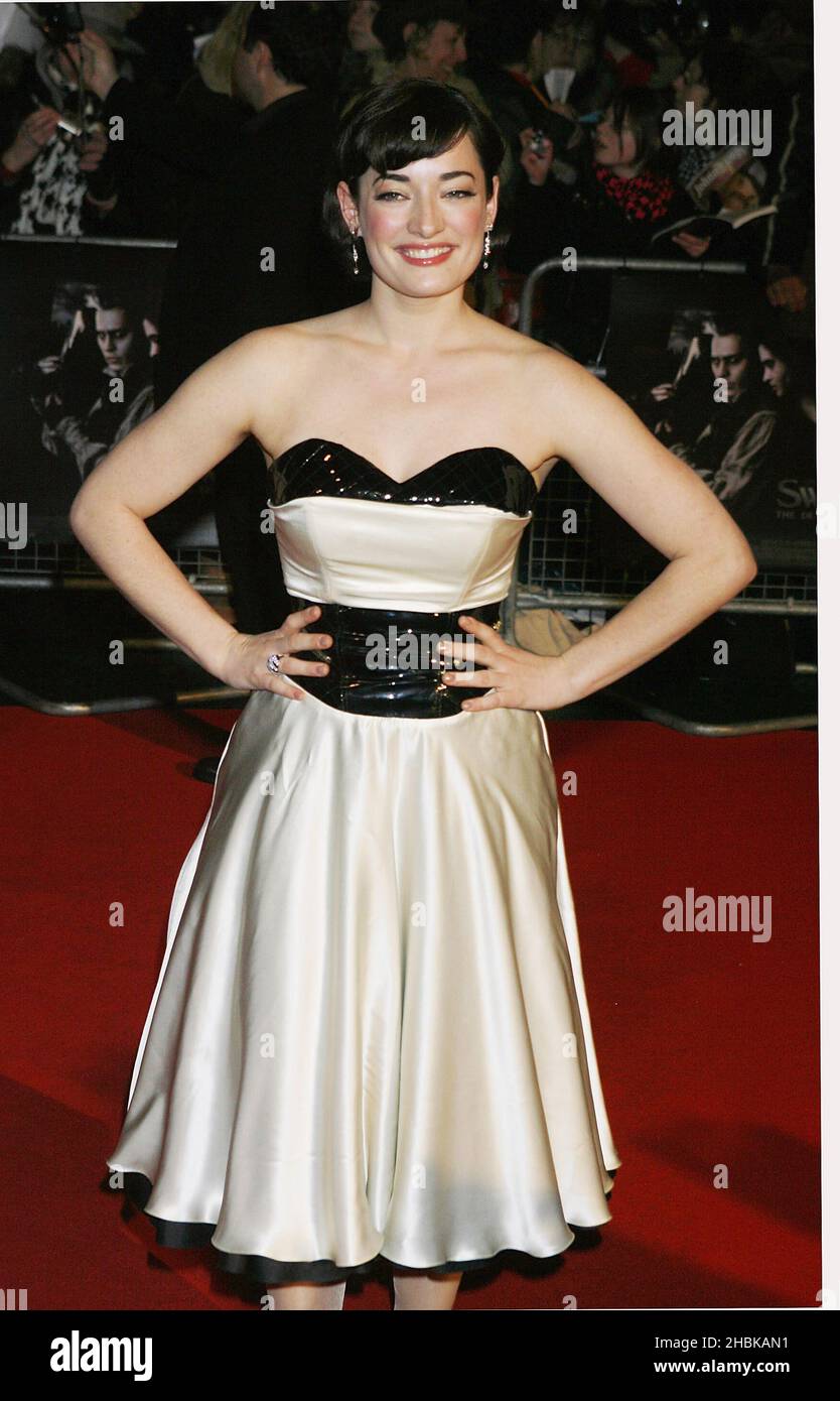 Laura Michelle Kelly kommt zur Premiere von Sweeney Todd The Demon