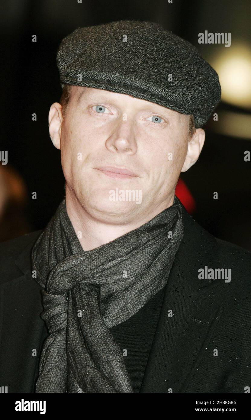 Paul Bettany kommt zur Secret Life of Bees Premiere im Odeon 2 West End, Leicester Square, London. Stockfoto