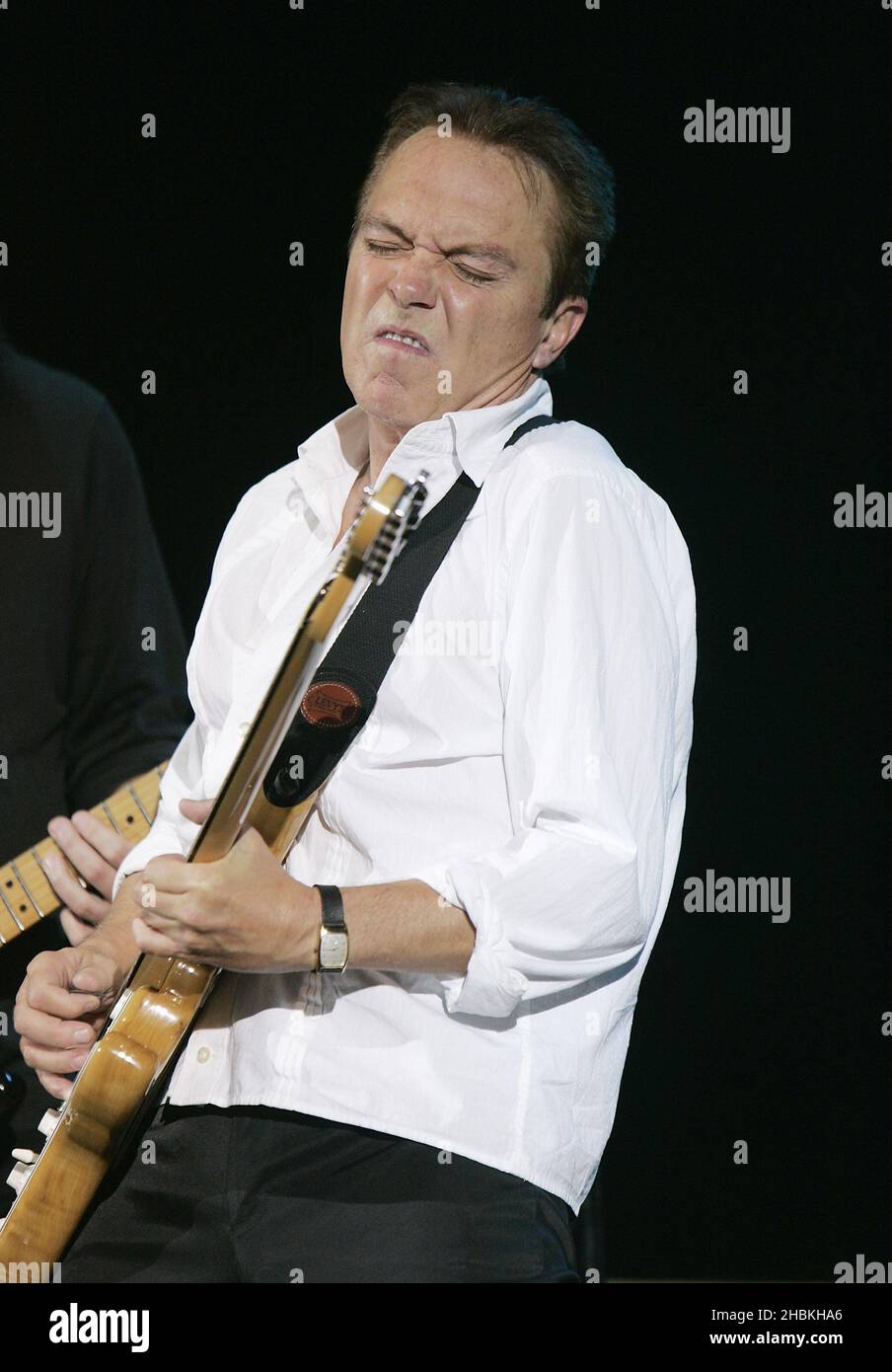 David Cassidy spielt live im Hammersmith Apollo, London. Stockfoto