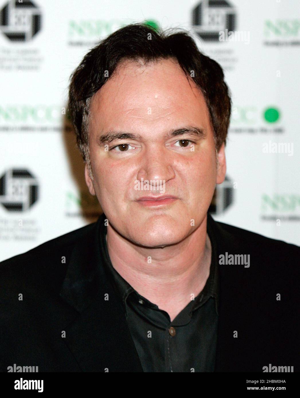 Quentin Tarantino bei den London Critics' Circle Film Awards im Landmark Hotel, London. Stockfoto