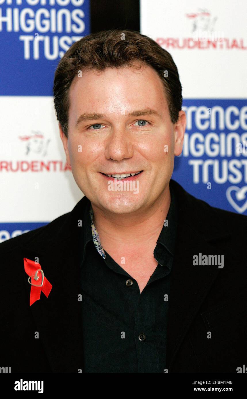 Richard Arnold kommt zur Lighthouse Gala Auction zugunsten von Terrence Higgins Trust, Christies, London Stockfoto