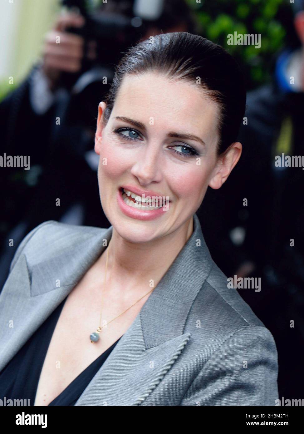 Kirsty Gallacher kommt für die SHE Inspiring Women Awards in Claridges im Zentrum von London an. Stockfoto