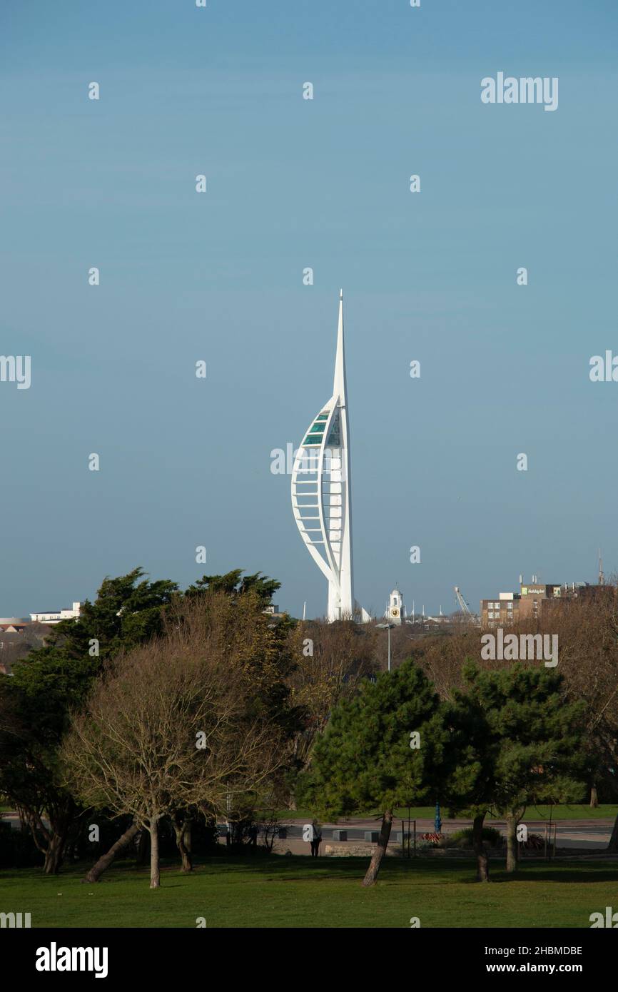 Spinaker Tower Von Southsea Stockfoto