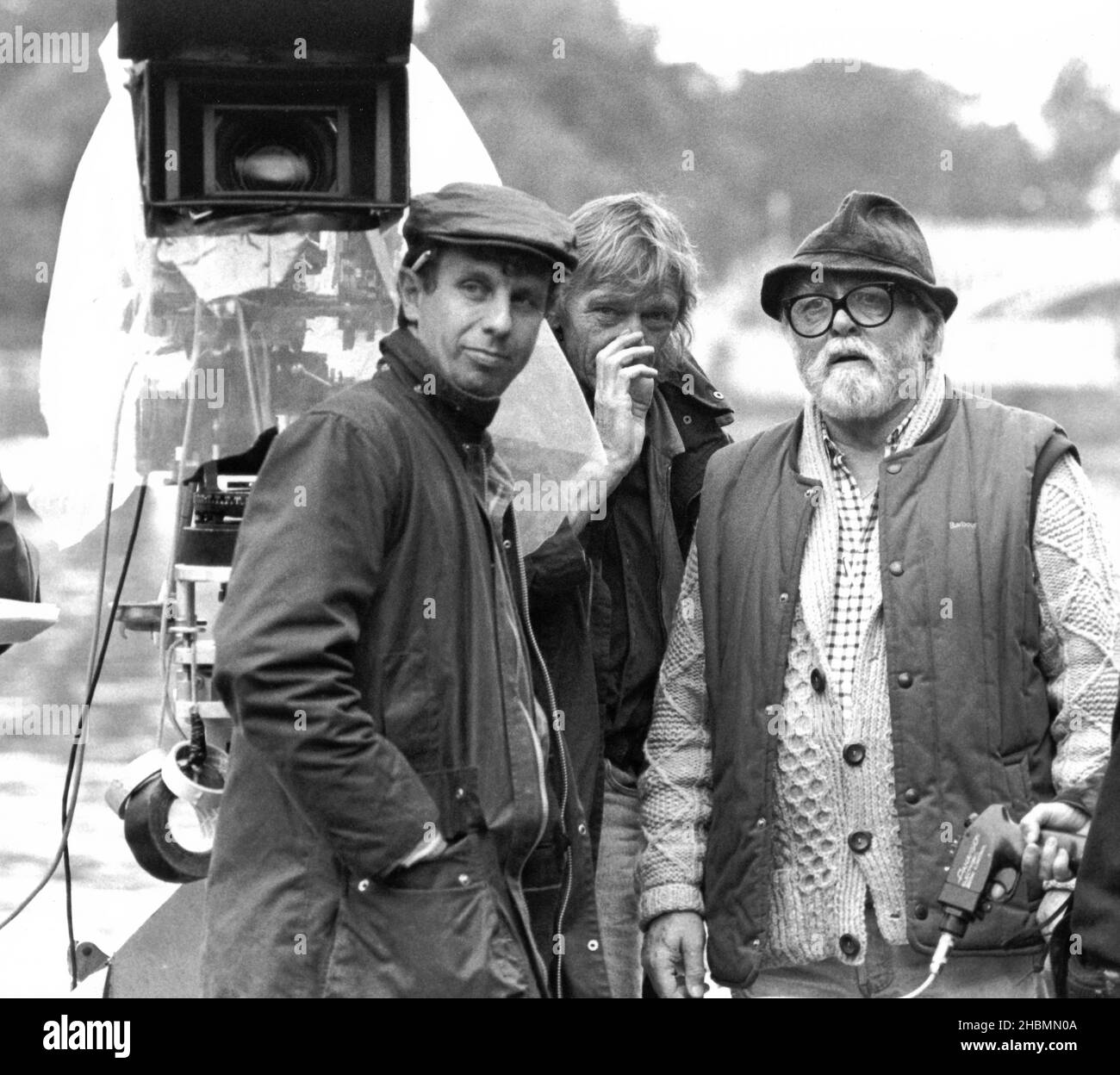 Richard Attenborough inszenierte Shadowlands am Film, der 1993 in Richmond-on-Thames, Surrey, Großbritannien, gedreht wurde Stockfoto