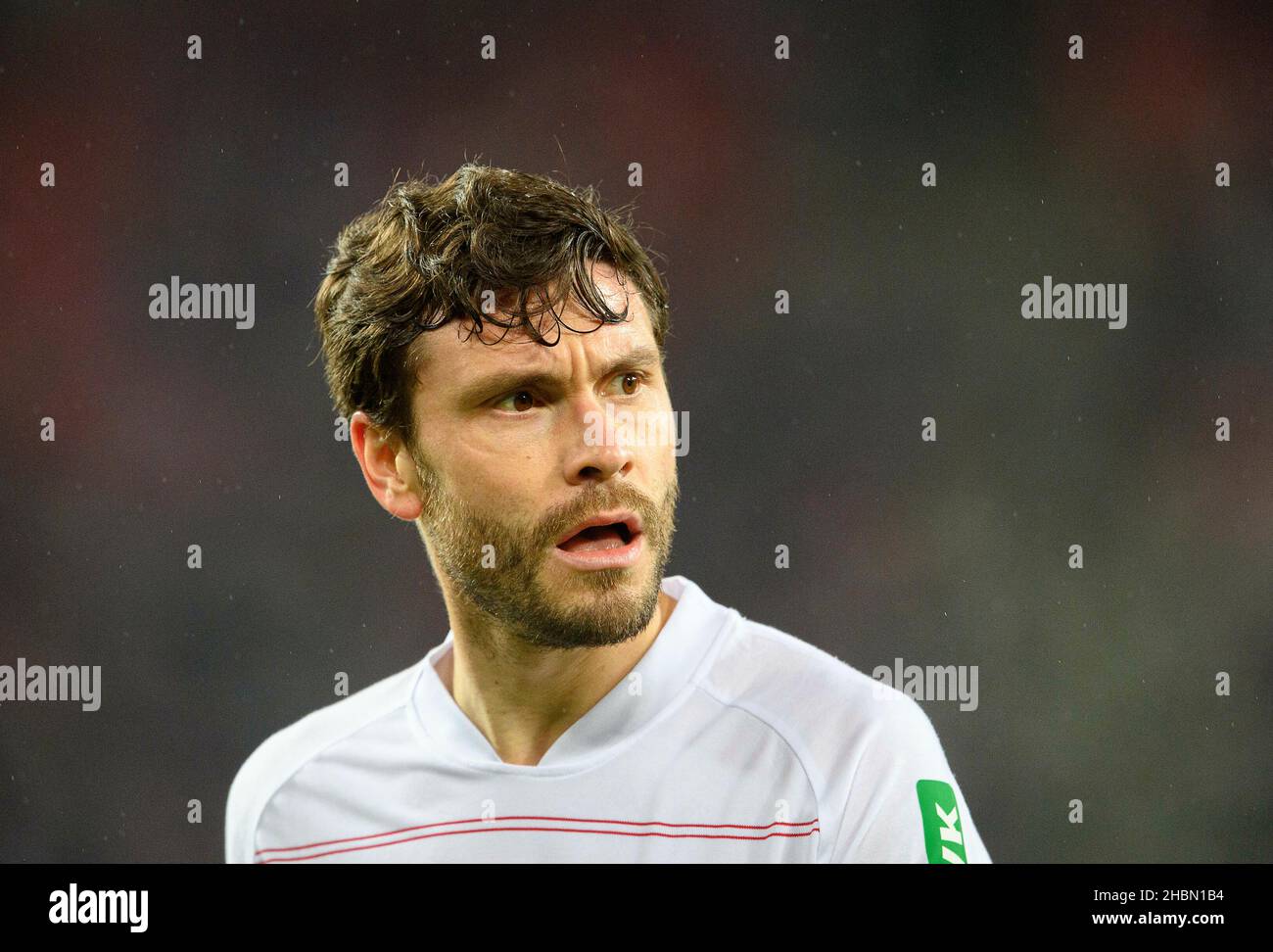 Jonas HECTOR (K) Fußball 1. Bundesliga, Spieltag 17th, FC Köln (K) - VfB Stuttgart (S) 1: 0, am 19. Dezember 2021 in Köln/Deutschland. #die DFL-Vorschriften verbieten die Verwendung von Fotos als Bildsequenzen und/oder quasi-Video # Â Stockfoto