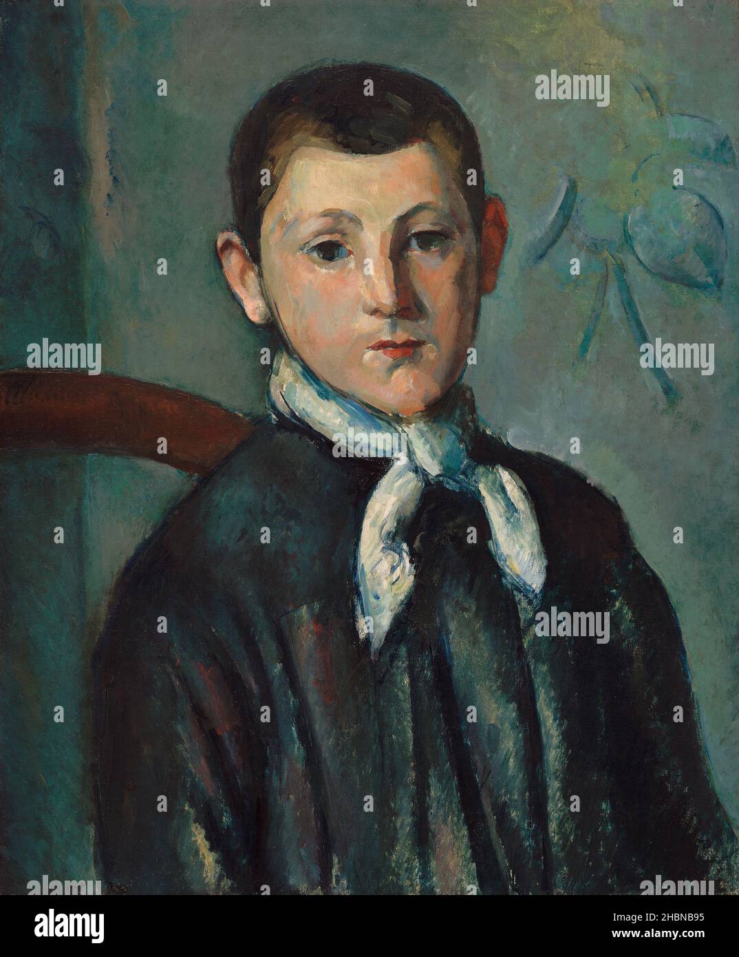 Louis Guillaume (ca. 1879-1890) von Paul Cézanne. Stockfoto