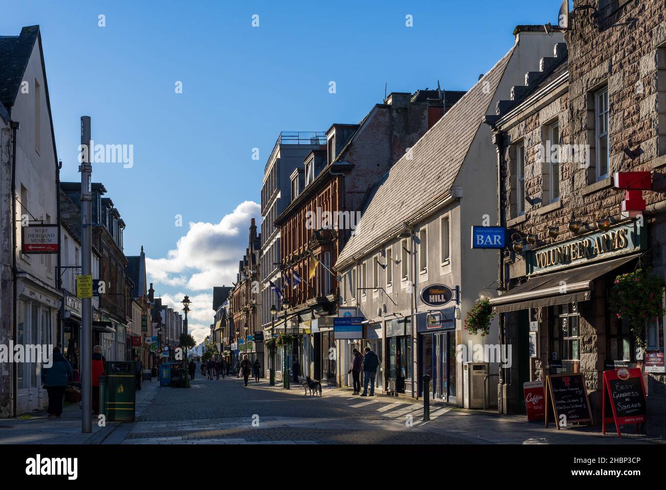 Corpach und Ben Nevis, Fort William, Highland, Schottland, UK Stockfoto